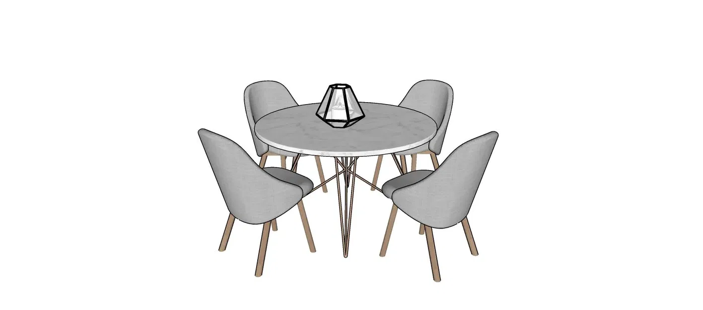 Bộ bàn ghế miniatures cho không gian mơ ước - Image 26