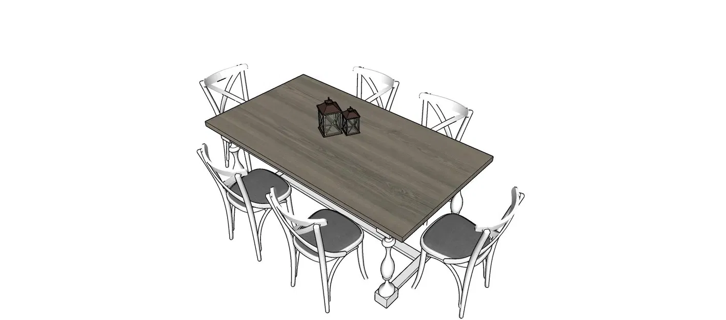 Bộ bàn ghế miniatures cho không gian mơ ước - Image 38