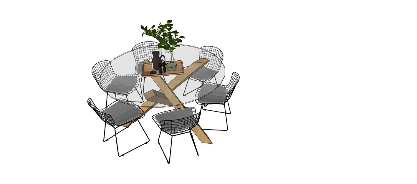 Bộ bàn ghế miniatures cho không gian mơ ước - Image 45