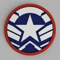 Giá đỡ lót ly Falcon Captain America trong bộ sưu tập Marvel - Thumbnail 2