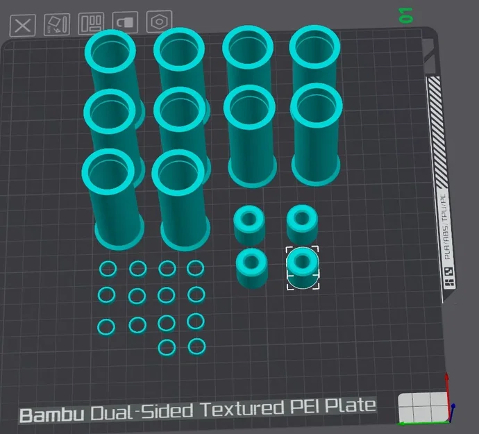 Hộp làm khô cho máy in Prusa với bộ trục và shim - Image 2