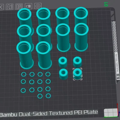 Hộp làm khô cho máy in Prusa với bộ trục và shim