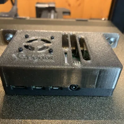 Vỏ Pi4B gắn ray cho máy in 3D Ender 3