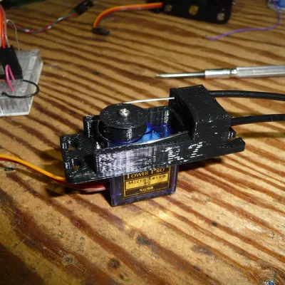 Bộ điều khiển cáp Bowden 1cm cho servo SG90