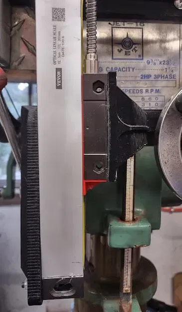 Bộ điều chỉnh thước đo DRO JET-16 cho máy phay/drill cổ điển - Image 1