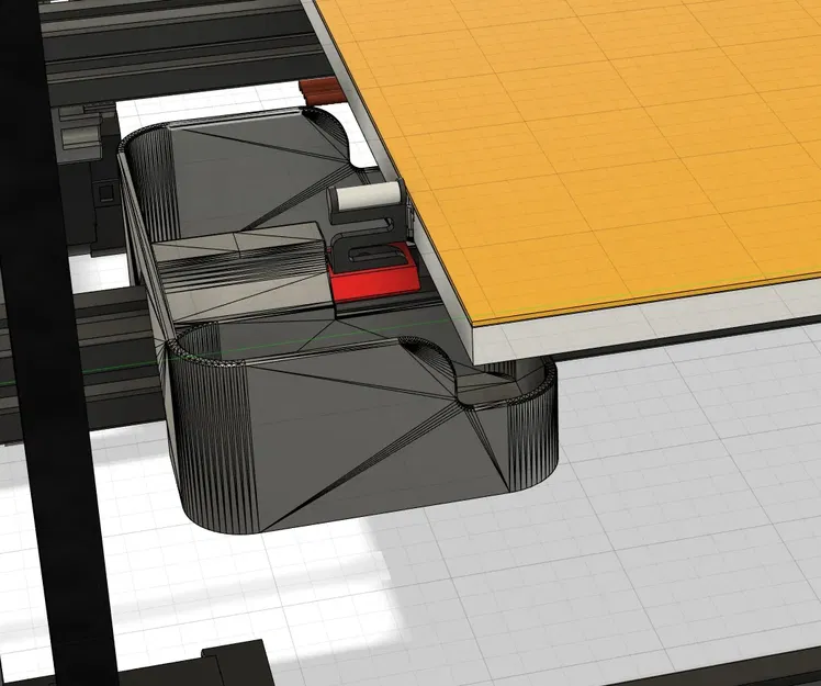 Cần gạt đầu phun Bambulab cho mô hình xả thùng Voron - Image 1