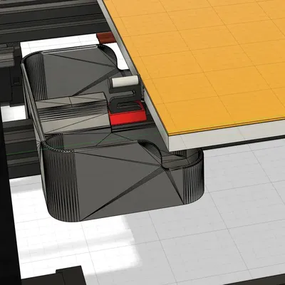 Cần gạt đầu phun Bambulab cho mô hình xả thùng Voron