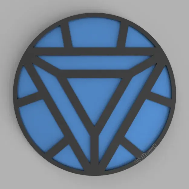 Biểu tượng Arc Reactor của Iron Man trong bộ sưu tập Marvel Coasters - Image 2