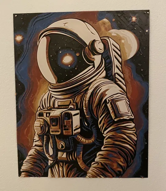 Phi hành gia HueForge nghệ thuật tạo ra bởi AI - Image 1