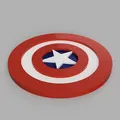 Giá đỡ lót ly Captain America - Marvel Coasters - Thumbnail 1