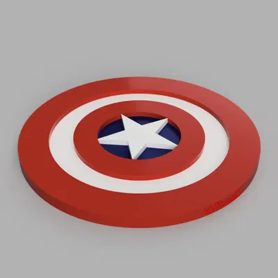 Giá đỡ lót ly Captain America - Marvel Coasters