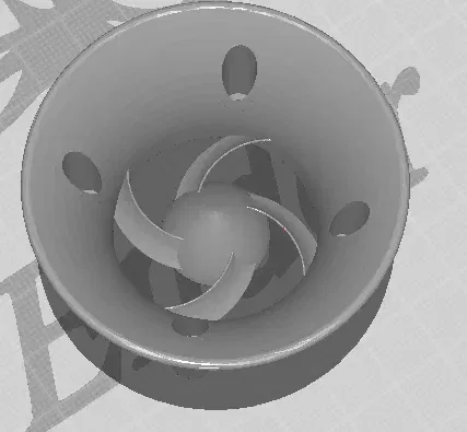 Nắp quạt 40mm cho bộ tăng tốc độ khí - Image 1