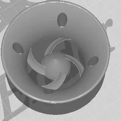 Nắp quạt 40mm cho bộ tăng tốc độ khí