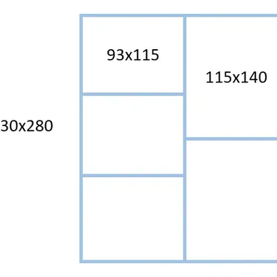 Khối chà nhám kích thước 93x115 mm và 115x140 mm