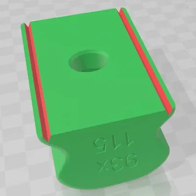 Khối chà nhám đáng tin cậy với tay cầm và nhãn cải tiến