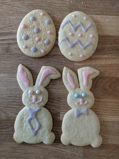 Cutter bánh quy hình trứng phục sinh - Image 4