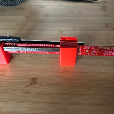 Giá đỡ thước kẻ và thước cặp Gridfinity 1x1x1.25