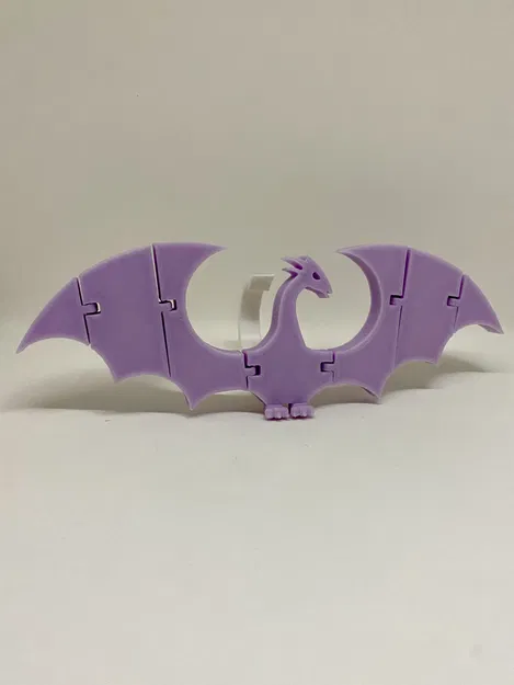 Mô hình đồ chơi fidget phượng hoàng linh hoạt in 3D - Image 1