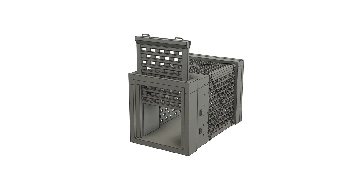 Chuồng Velociraptor trong Công Viên Kỷ Jura 1/18 - Image 1