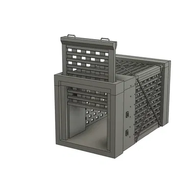 Chuồng Velociraptor trong Công Viên Kỷ Jura 1/18