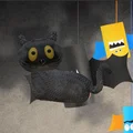 Mèo đen Halloween phong cách dễ thương - Thumbnail 1