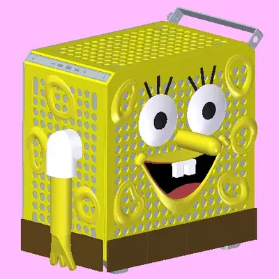 Spongebob nhiều màu sắc với thiết kế QUBE 500