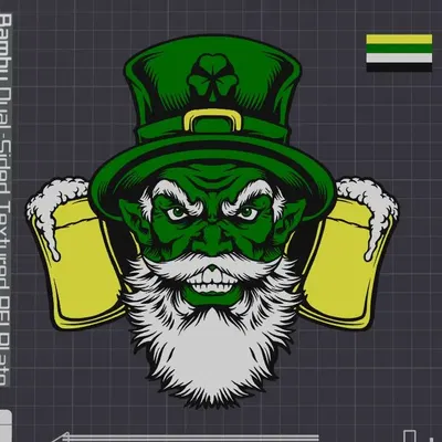 Nhân vật leprechaun độc đáo với thiết kế tinh xảo