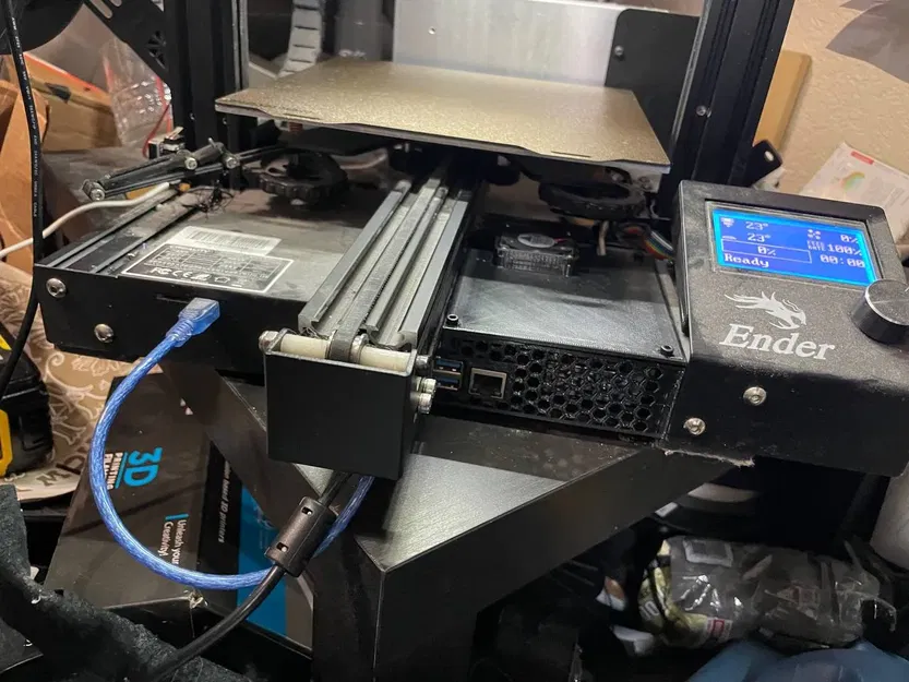 Hộp điện tử phụ kiện cho Raspberry Pi 4 và Meanwell RS-25-5 - Image 1