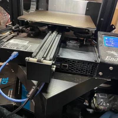 Hộp điện tử phụ kiện cho Raspberry Pi 4 và Meanwell RS-25-5