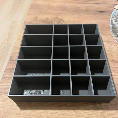 Hộp tổ chức đồ nhỏ tự thiết kế 21,5 x 21,5 x 5cm