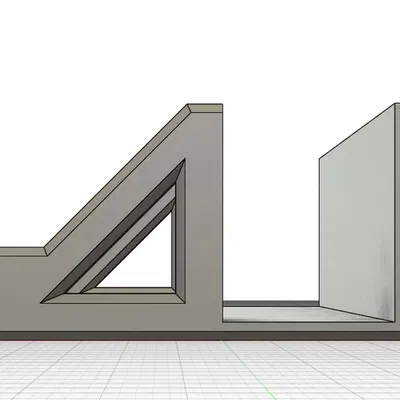 Tay nắm cửa tủ thiết kế cho cửa dày 18.3 mm