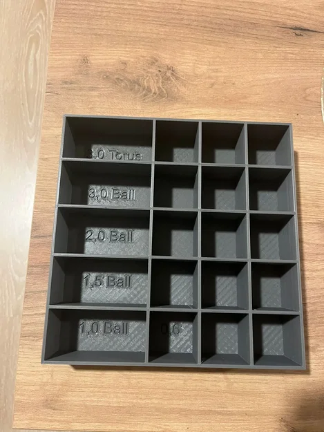 Hộp tổ chức đồ nhỏ tự thiết kế 21,5 x 21,5 x 5cm - Image 4
