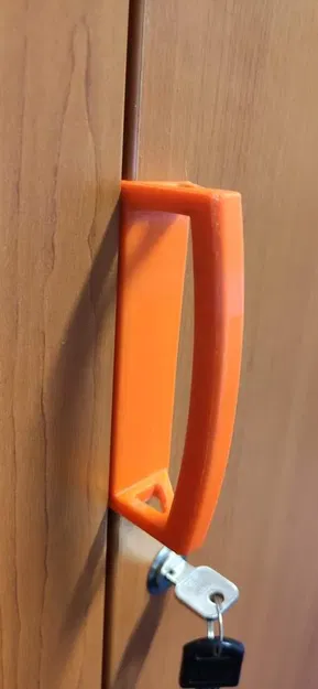 Tay nắm cửa tủ thiết kế cho cửa dày 18.3 mm - Image 8