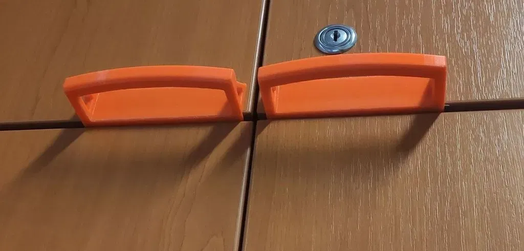 Tay nắm cửa tủ thiết kế cho cửa dày 18.3 mm - Image 11