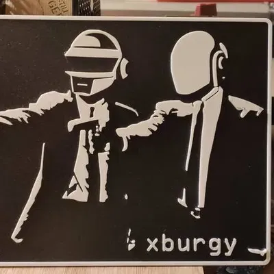 Biểu tượng nhạc chiptune 8-bit trong phong cách 3D