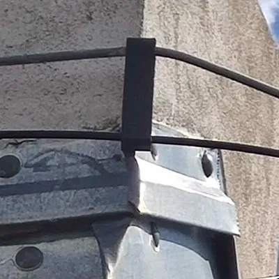 Kẹp cáp đồng trục cho ứng dụng ngoài trời