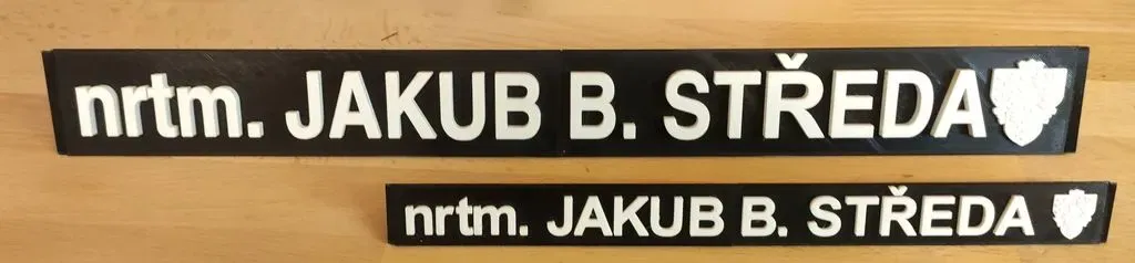 Bảng tên văn phòng với khoang ẩn - Image 1