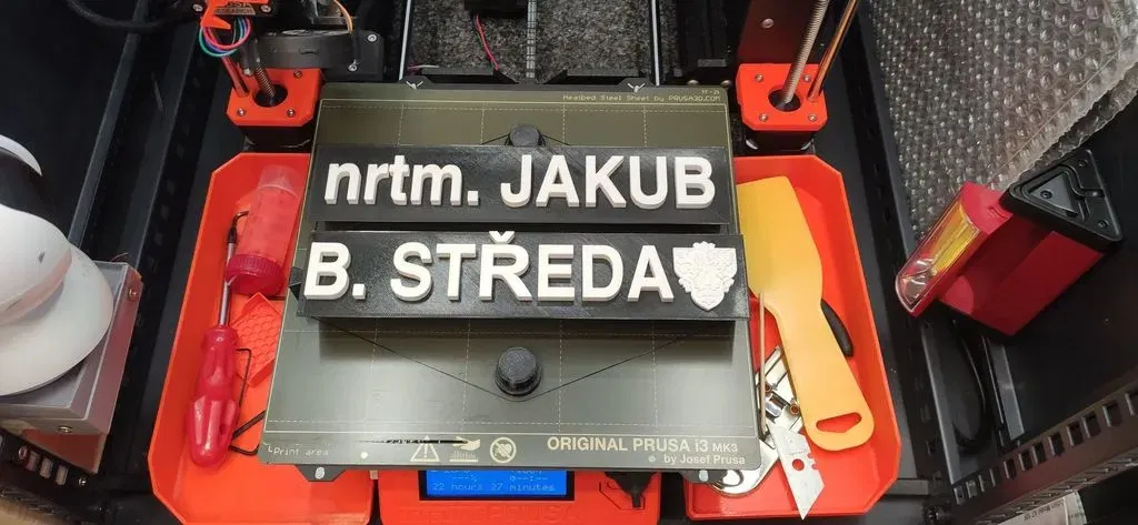 Bảng tên văn phòng với khoang ẩn - Image 4