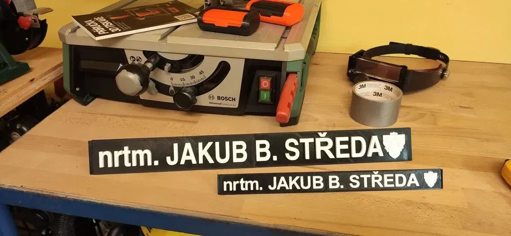 Bảng tên văn phòng với khoang ẩn - Image 6