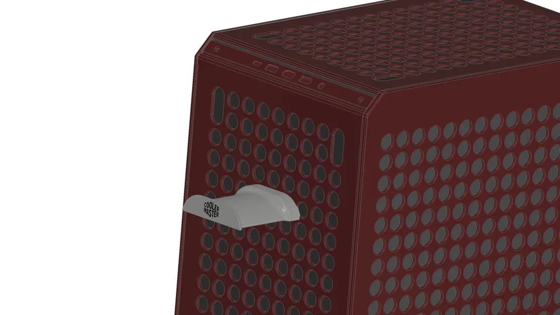 Giá đỡ tai nghe Cooler Master Qube 500 với logo - Image 2