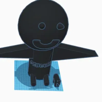 Nhân vật chim cánh cụt dễ thương cho trang trí cá nhân