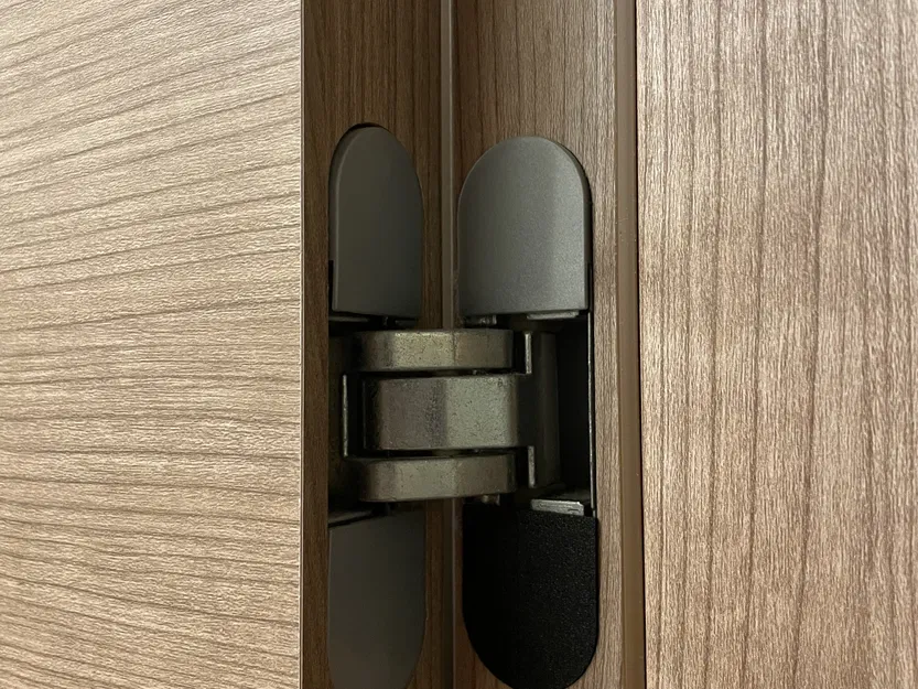 Nắp che bản lề cửa giấu kín đơn giản - Image 1