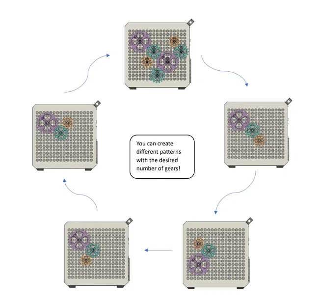 Thế giới bánh răng mô-đun cho QUBE 500 - Image 9
