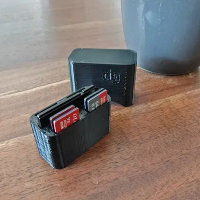 Hộp đựng thẻ nhớ micro SD cho 12 thẻ và 1 thẻ SD thường