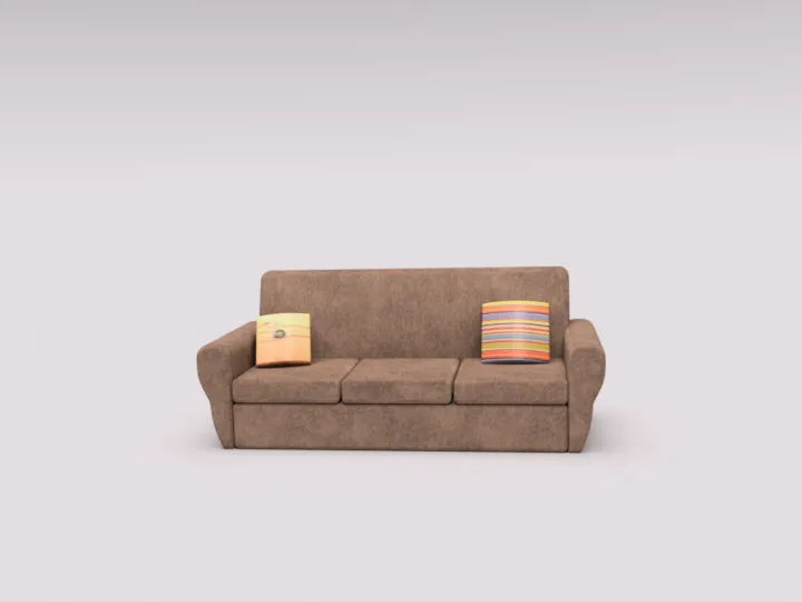 Ghế sofa biểu tượng trong The Big Bang Theory tỉ lệ 1:12 - Image 2