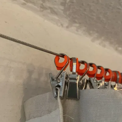 Cái kẹp giữ chặt móc Ikea RIKTIG cho rèm cửa