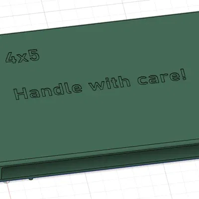 Nắp che kính mặt đất cho máy ảnh 4x5