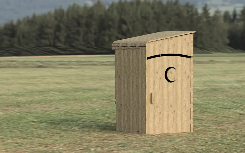 Nhà vệ sinh gập Shrek cho mô hình đồ chơi - Image 1