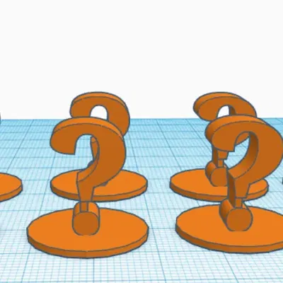 Mô hình mini quái vật ẩn cho trò chơi dnd