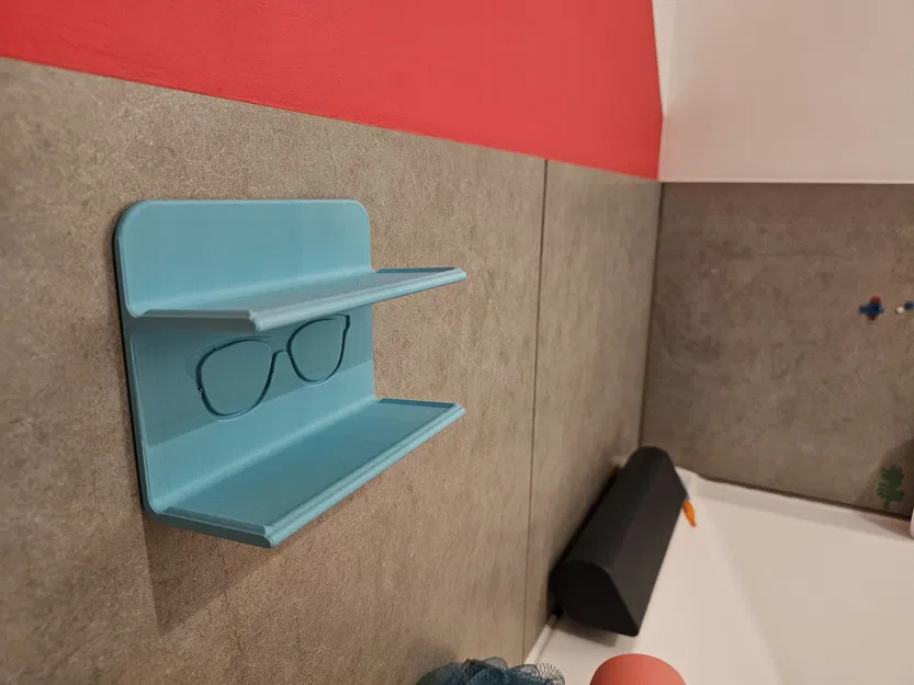 Giá đỡ kính treo tường tiện lợi cho phòng tắm - Image 2